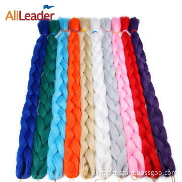 Cabello sintético Jumbo Ultra Braid Crochet para trenzar